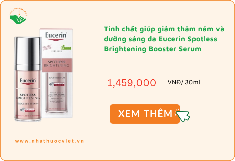 Kem trị nám chân sâu Eucerin Spotless Brightening Booster Serum