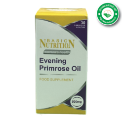 Tinh dầu hoa Anh thảo Evening Primose Oil Basic Nutrition (Hộp 30 viên)