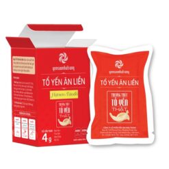 Tổ yến ăn liền hạt sen táo đỏ