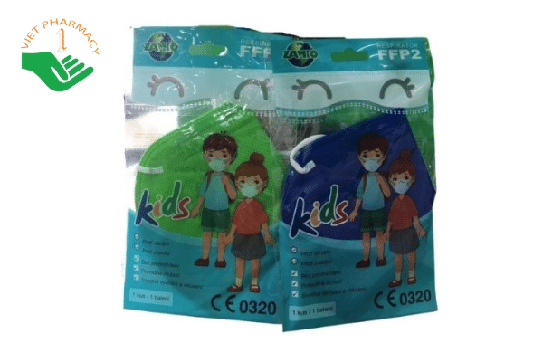 Khẩu trang N95 Huỳnh Gia em bé
