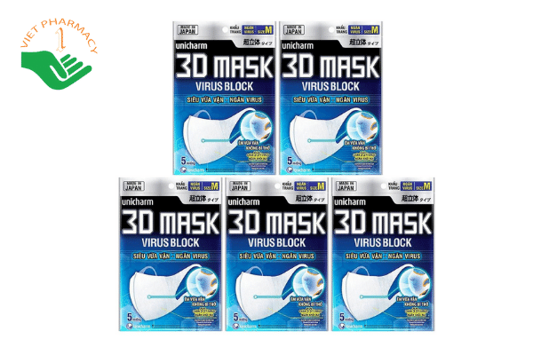 Khẩu trang 3D Mask Unicharm