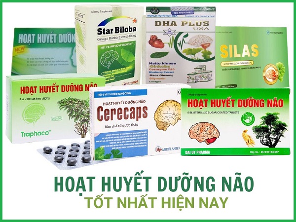 Top 7 viên uống hoạt huyết dưỡng não tốt nhất hiện nay