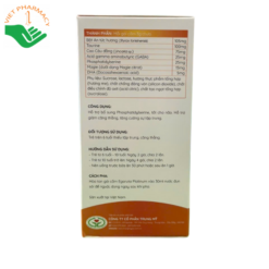 Hỗ trợ tăng cường sự tập trung, giảm căng thẳng Egaruta Platinum (Hộp 30 gói x 3g)