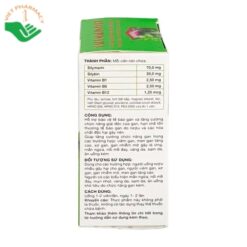 TPBVSK Cadumarin Fort hỗ trợ tăng cường chức năng gan