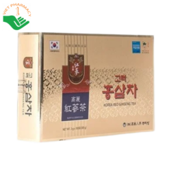 Trà hồng sâm – Korean Red Ginseng Tea (Hộp 100 gói x 300g)