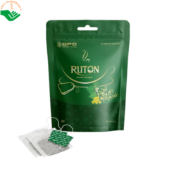 Trà túi lọc Ruton OPC hỗ trợ tăng sức bền thành mạch và giảm các triệu chứng của bệnh trĩ (Hộp 50 túi)