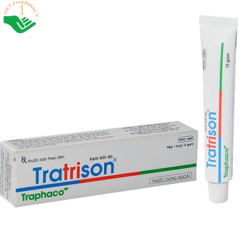 Thuốc Tratrison điều trị viêm da, nhiễm trùng da 10g