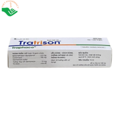 Thuốc Tratrison điều trị viêm da, nhiễm trùng da 10g