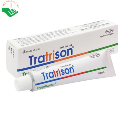 Thuốc Tratrison điều trị viêm da, nhiễm trùng da 10g