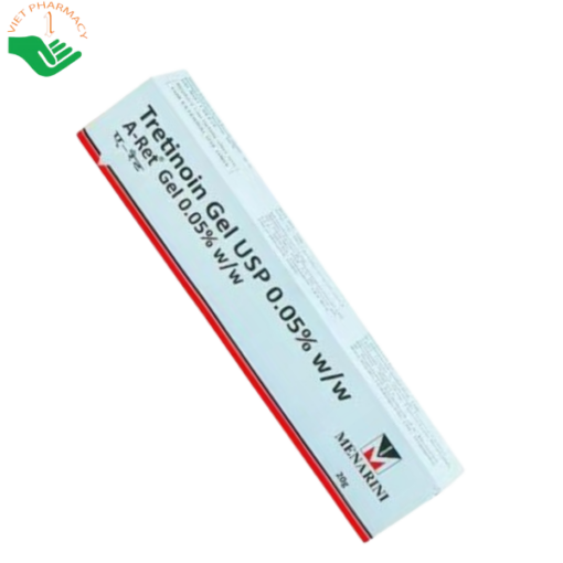 Gel Trị Mụn Tretinoin Gel USP 0.05% 20g