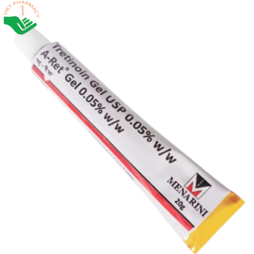 Gel Trị Mụn Tretinoin Gel USP 0.05% 20g