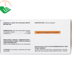 Tributel 200mg giảm đau do co thắt tiêu hóa