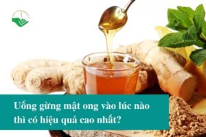 uong-gung-mat-ong-vao-luc-nao