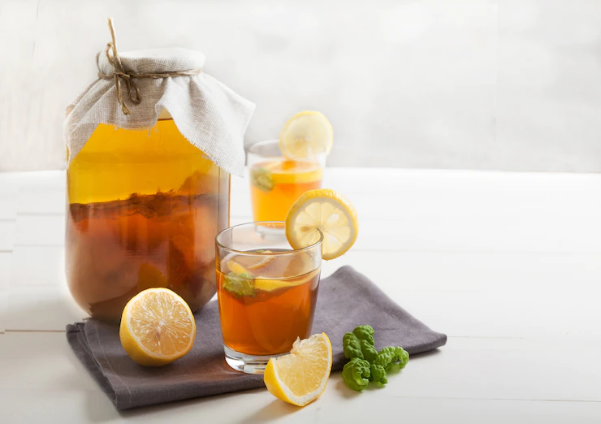 Uống kombucha giảm cân hiệu quả