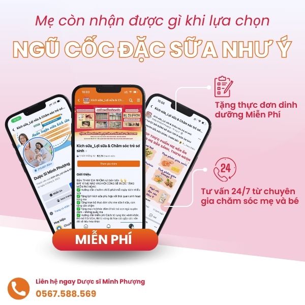 Ưu đãi khi mua ngữ cốc Như Ý