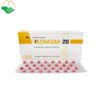Viên uống VASHASAN 20mg 3 vỉ x 30 viên