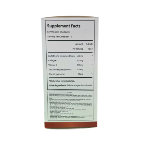 Viên uống làm đẹp da Pharmekal Spathion White Skin (Hộp 60 viên)