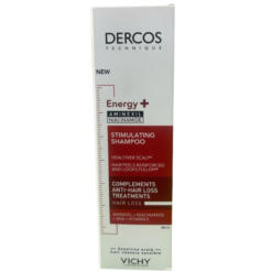 Dầu gội tăng cường giúp giảm gãy rụng Vichy Dercos Technique Energising Shampoo Targets Hairloss
