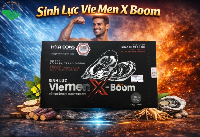 Sinh Lực Vie Men X Boom