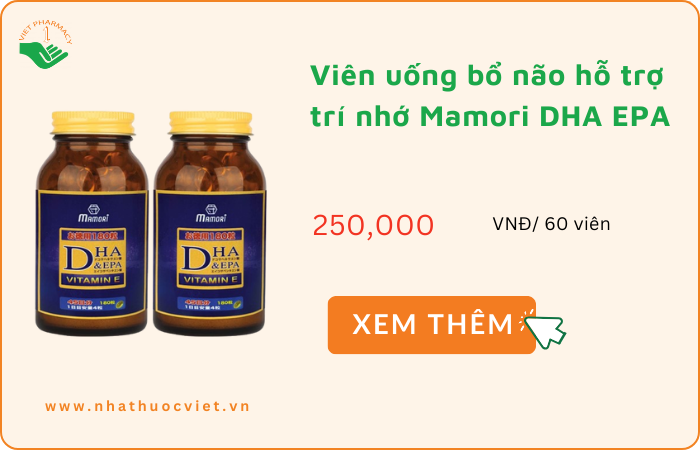 Viên bổ não của Nhật Mamori DHA EPA