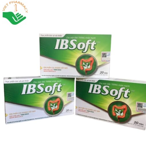 Viên đại tràng IBSOFT Pharmalink OTC (Hộp 20 viên)