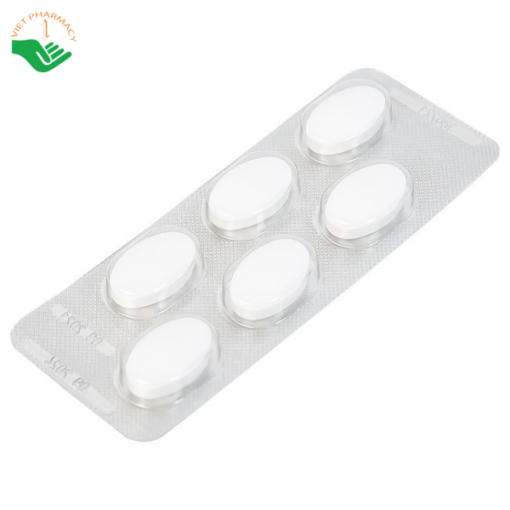 Viên đặt âm đạo Fluomizin 10mg Medinova điều trị nhiễm nấm âm đạo, nhiễm khuẩn âm đạo (1 vỉ x 6 viên)