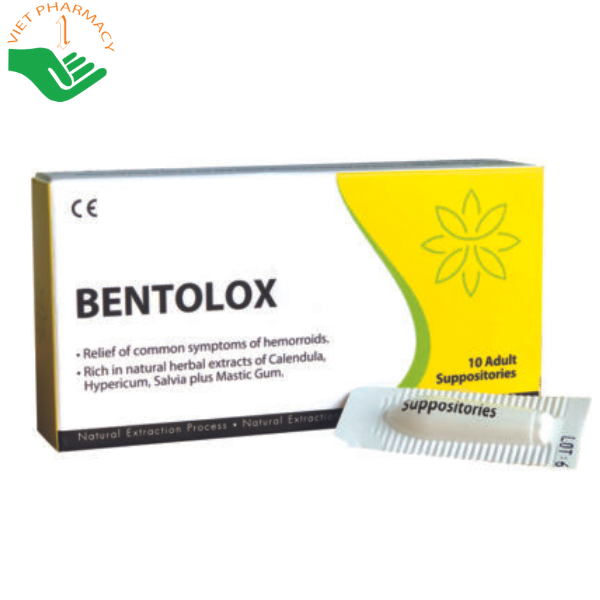 Viên Đặt Trĩ Bentolox