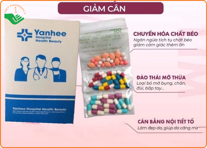 Viên giảm cân Thái Lan Yanhee VIP 7