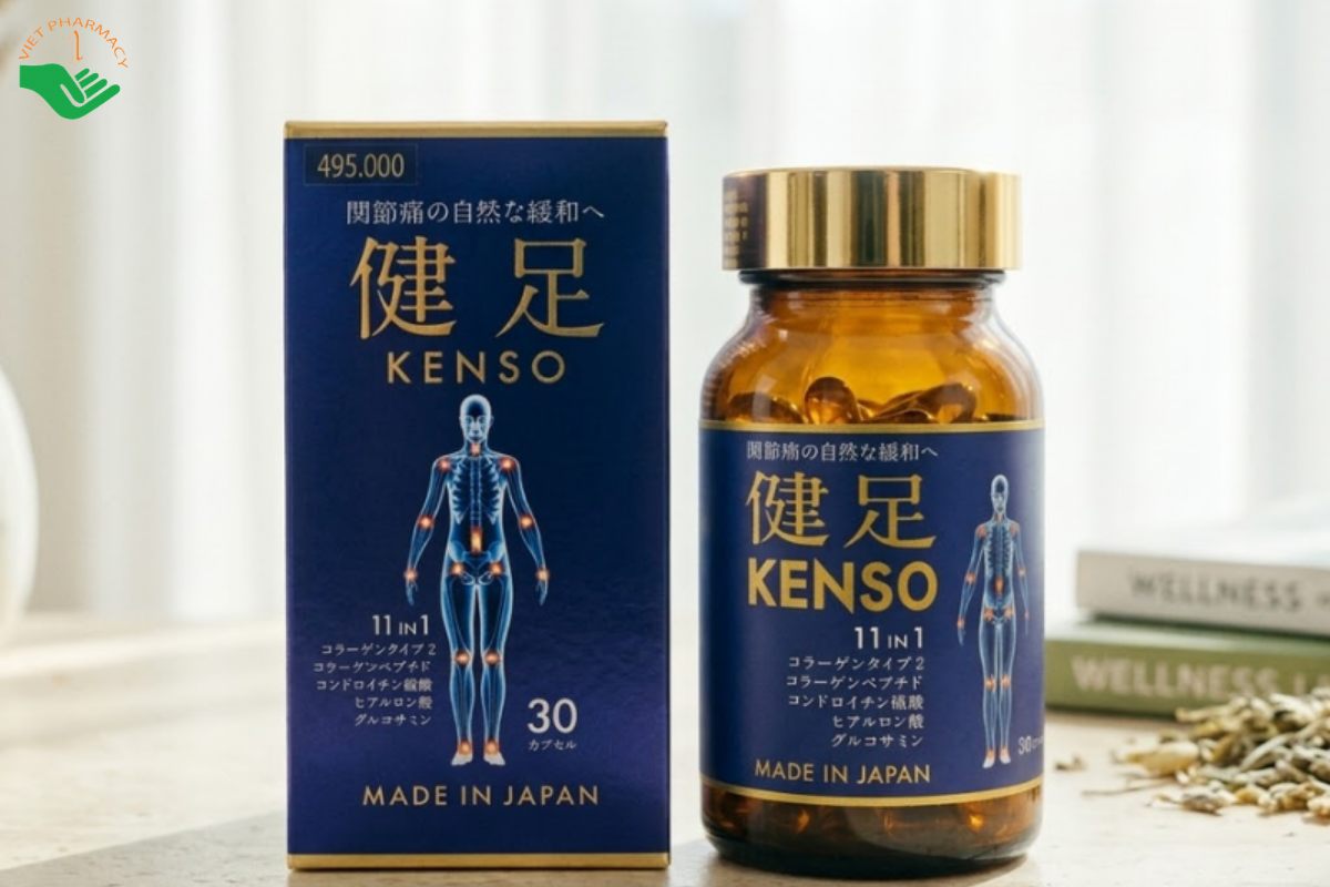 Viên bổ não Organika Super IQ hỗ trợ tăng cường tuần hoàn máu não, cải thiện trí nhớ (Hộp 60 viên)