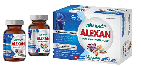 Viên khớp ALEXAN Vẹm xanh Móng quỷ