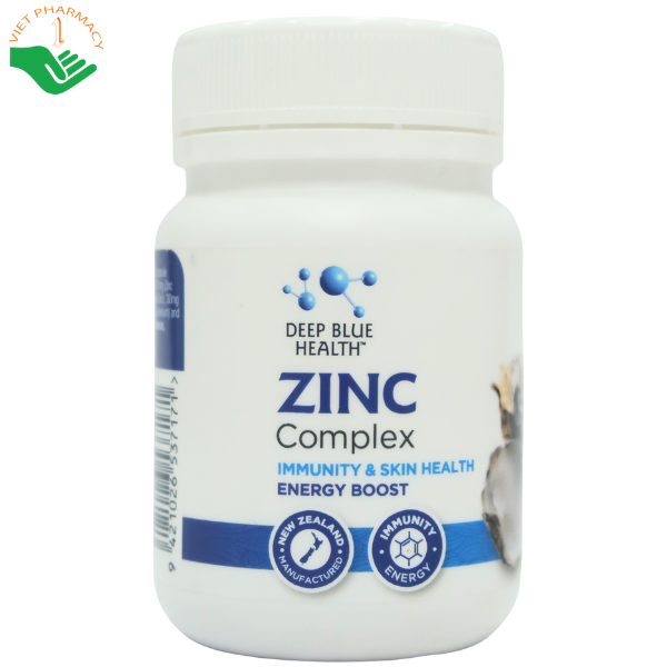 TPBVSK Viên Nang Deep Blue Health Zinc Complex