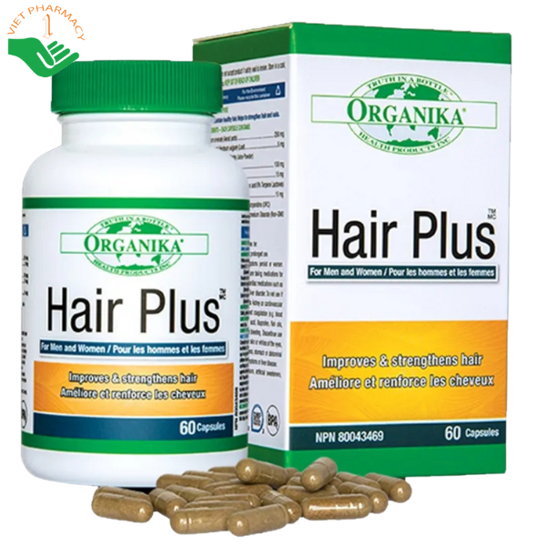 Viên nang Organika Hair Plus nuôi dưỡng nang tóc, kích thích mọc tóc, làm tóc dày chắc khỏe (hộp 60 viên) - Ảnh 14