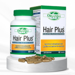 Viên nang Organika Hair Plus nuôi dưỡng nang tóc, kích thích mọc tóc, làm tóc dày chắc khỏe (hộp 60 viên)