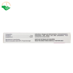 Viên nén Mibeplen 5mg Hasan điều trị tăng huyết áp (3 vỉ x 10 viên)