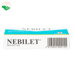Viên nén Nebilet 5mg Menarini điều trị tăng huyết áp và suy tim mạn tính (1 vỉ x 14 viên)