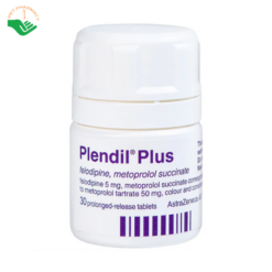 Viên nén Plendil Plus AstraZeneca điều trị tăng huyết áp (30 viên)