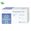 Viên nén Pracetam 800 Stella điều trị chóng mặt, suy giảm trí nhớ (6 vỉ x 15 viên)