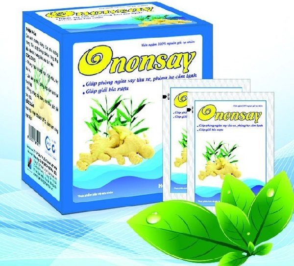 Viên ngậm chống say xe Ononsay
