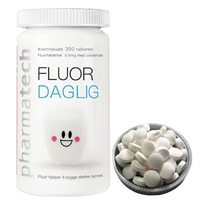 Viên ngậm Fluor Daglig