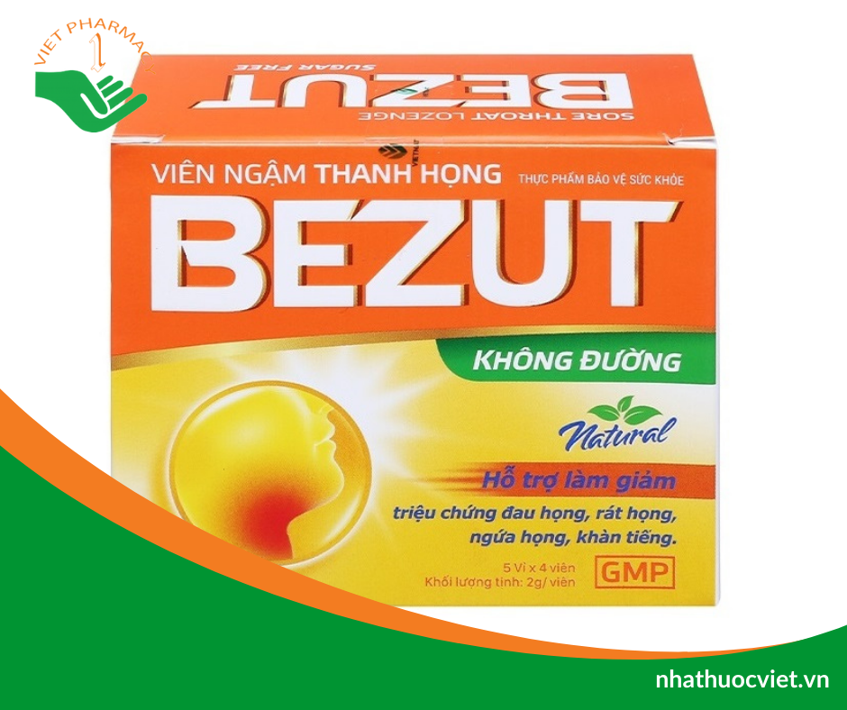 Viên ngậm ho Bezut