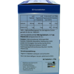 Viên nhai ngọt bổ xương khớp Calcium + Vitamin D3