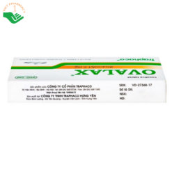 Viên nhuận tràng Ovalax 5mg Traphaco điều trị táo bón, làm sạch ruột (1 vỉ x 10 viên)