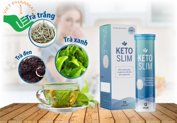 Viên sủi giảm cân Keto Slim Nhật Bản
