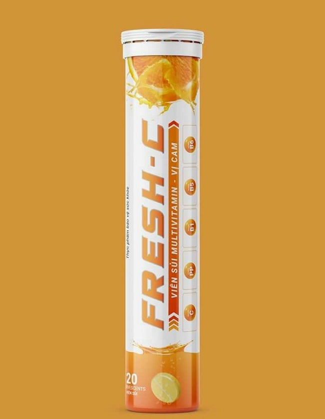 Viên sủi hỗ trợ tăng sức đề kháng Fresh C Multivitamin