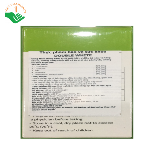 Viên trị nám Double White