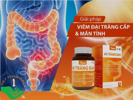 Viên uống An Tràng Đan hỗ trợ giảm viêm đại tràng hiệu quả.