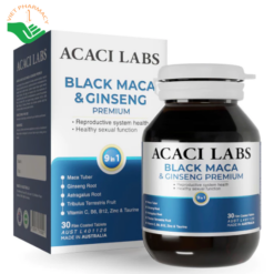 Viên uống Black Maca & Ginseng Premium hỗ trợ tăng cường sinh lý (hộp 30 viên)