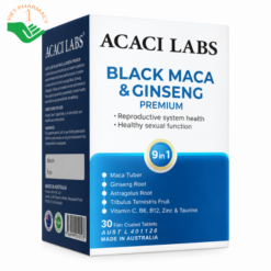 Viên uống Black Maca & Ginseng Premium hỗ trợ tăng cường sinh lý (hộp 30 viên)