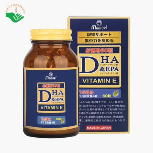 VIÊN UỐNG BỔ NÃO MAMORI DHA EPA