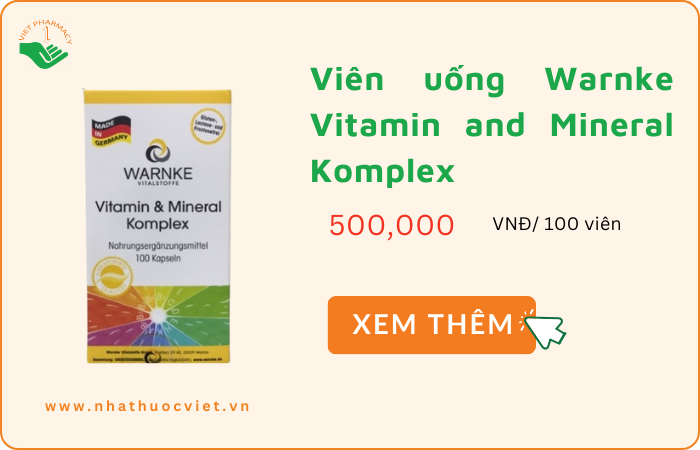 Warnke Vitamin and Mineral Komplex